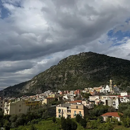 Sea View Loft Sorrento Coast Free Parking 아파트 *