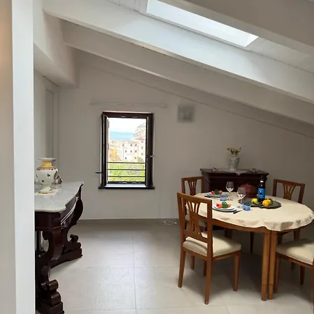 דירה Sea View Loft Sorrento Coast Free Parking