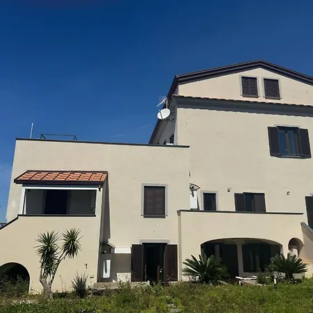Sea View Loft Sorrento Coast Free Parking דירה מטה